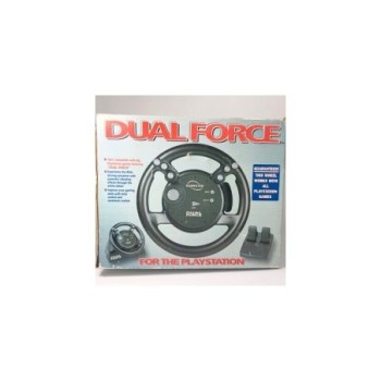 VOLANT PS1 DUAL FORCE + PEDAL GAMESTER