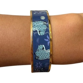 BRACELET HERMES  BLEU 