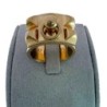 BAGUE OR JAUNE 18CT HERMES COLLIER DE CHIEN 13.58GR