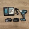  CLE A CHOC Makita DTW300Z Black Blue + CHARGEUR 2 BATTERIE