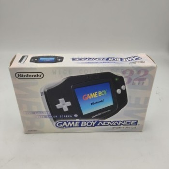 CONSOLE GAMEBOY ADVANCE NOIR + BOITE