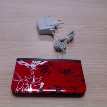 CONSOLE 3DS XL POKEMON ROUGE