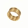BAGUE BVLGARI OR JAUNE 18K B.ZERO1 4 RANGS 11.75GR T 58