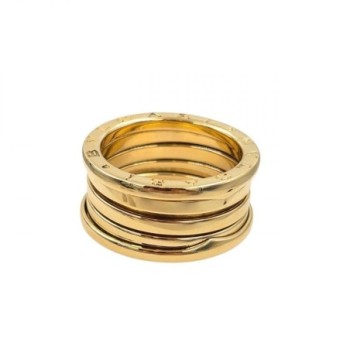 BAGUE BVLGARI OR JAUNE 18K B.ZERO1 4 RANGS 11.75GR T 58