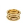 BAGUE BVLGARI OR JAUNE 18K B.ZERO1 4 RANGS 11.75GR T 58