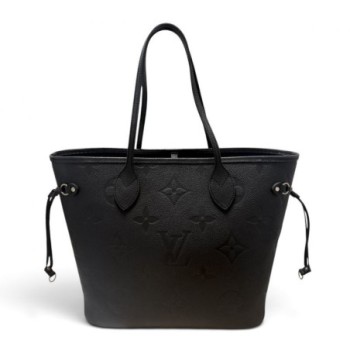 LOUIS VUITTON NEVERFULL MM EMPREINTE NOIR + FACTURE