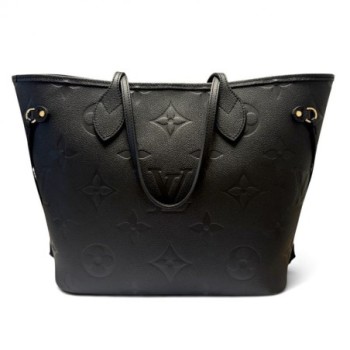 LOUIS VUITTON NEVERFULL MM EMPREINTE NOIR + FACTURE