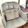 SAC DE JOUR SAINT LAURENT SMALL GRIS SOURIS