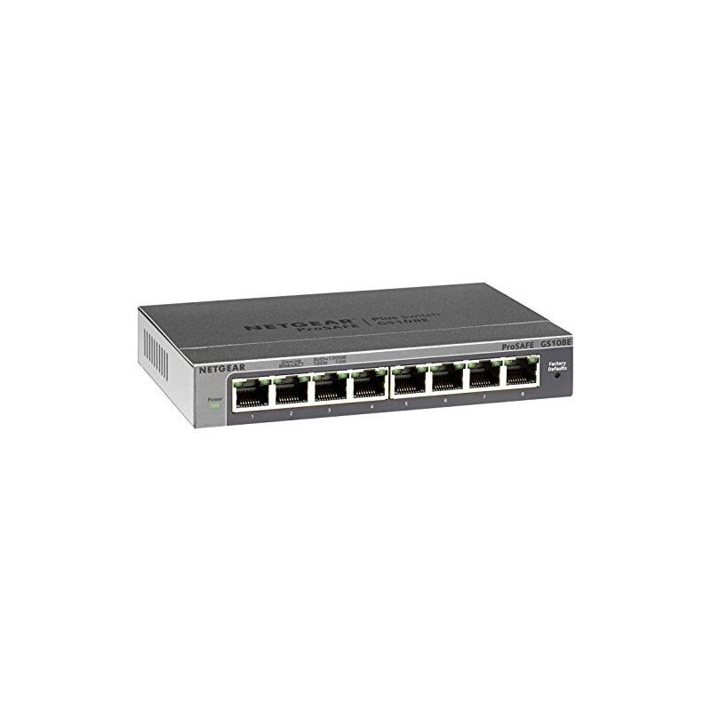 NETGEAR Plus GS108Ev3 - Switch -
