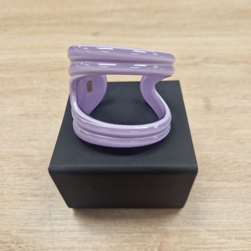 BRACELET DEROME BRENNER ACRYLIC MAUVE