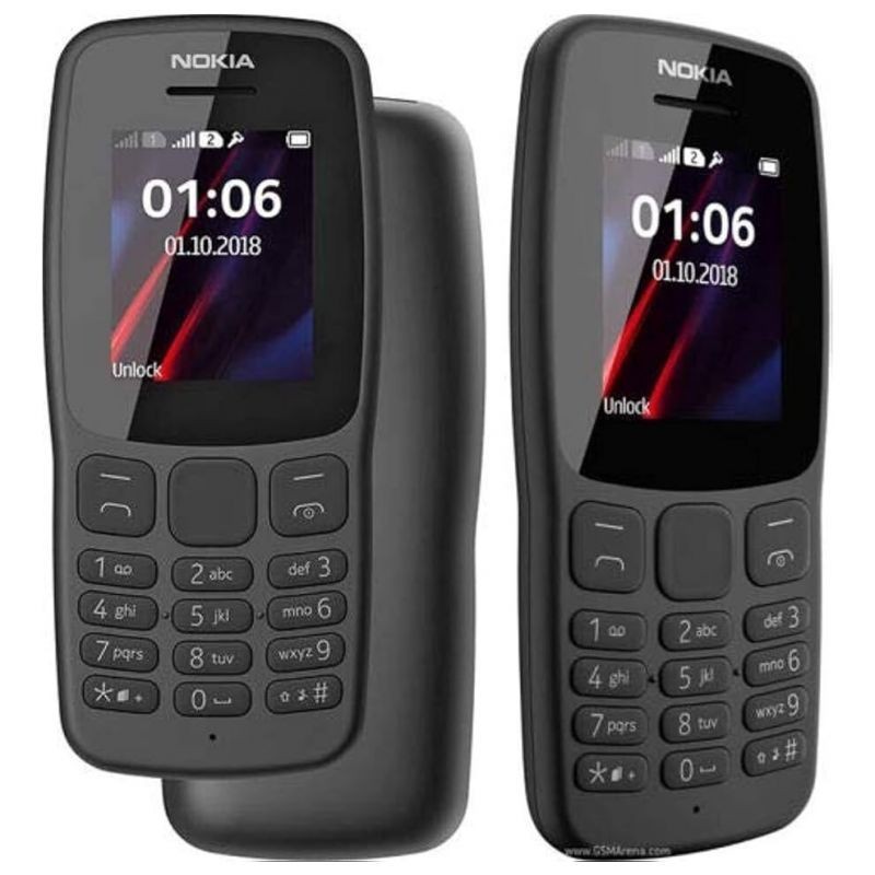 NOKIA 106 TA-1114 NOIR DUAL SIM 4G