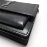 SAC YVES SAINT LAURENT SUNSET MEDIUM EN CUIR LISSE NOIR