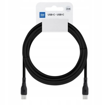 CABLE USB-C TO USB-C 3A 60W 2M BLACK