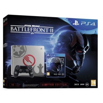 CONSOLE SONY PS4 SLIM 1TB EDITION STAR WARS BATTLEFRONT II EN BOITE (SANS MANETTE)