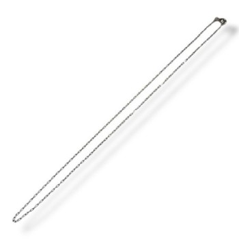 CHAINE OR BLANC 18CT 1.86GRS 45CM