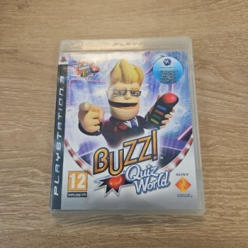 BUZZ QUIZ WORLD + BUZZER PS3