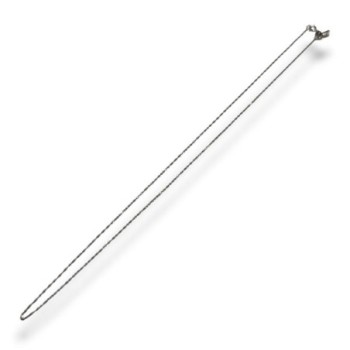 CHAINE OR BLANC 18CT 0.84GRS 44.5CM
