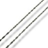 CHAINE OR BLANC 18CT 0.84GRS 44.5CM