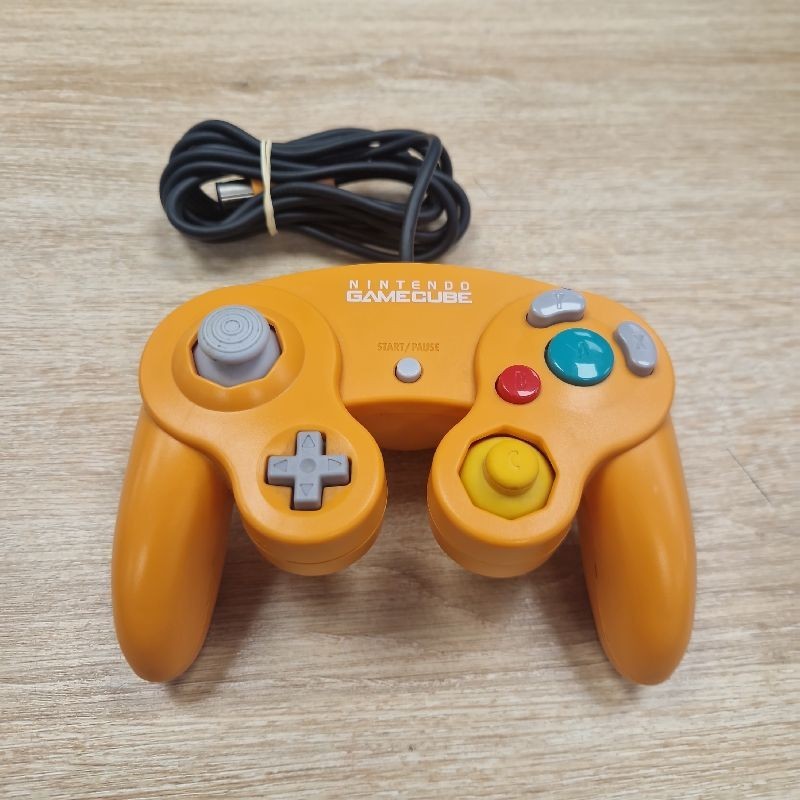 MANETTE ORANGE ORIGINALE NINTENDO GAMECUBE