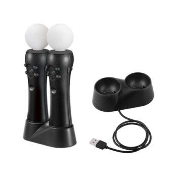 PAIRE DE MANETTES PS MOVE AVEC SOCLE DE CHARGE