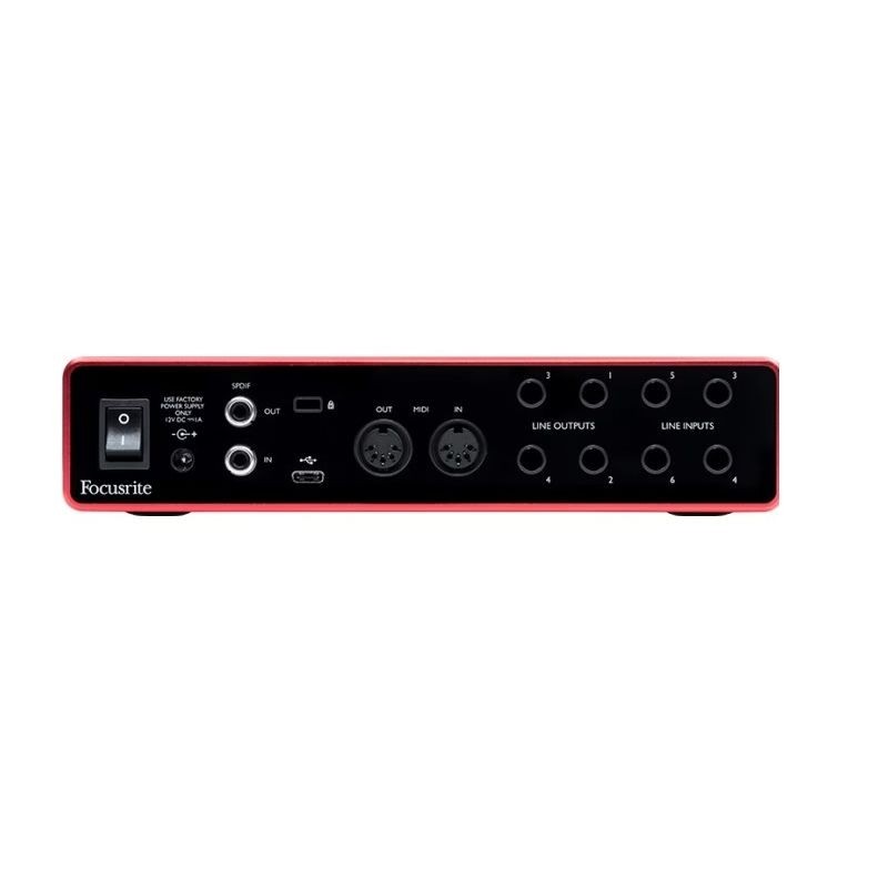FOCUSRITE SCARLETT 8I6 G3 INTERFACES AUDIO USB