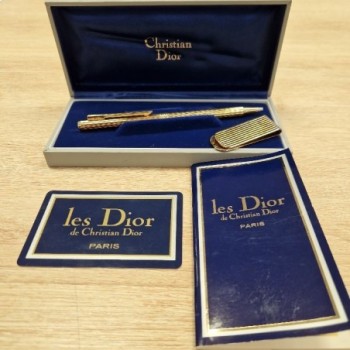 STYLO CHRISTIAN DIOR VINTAGE DORE FULL SET