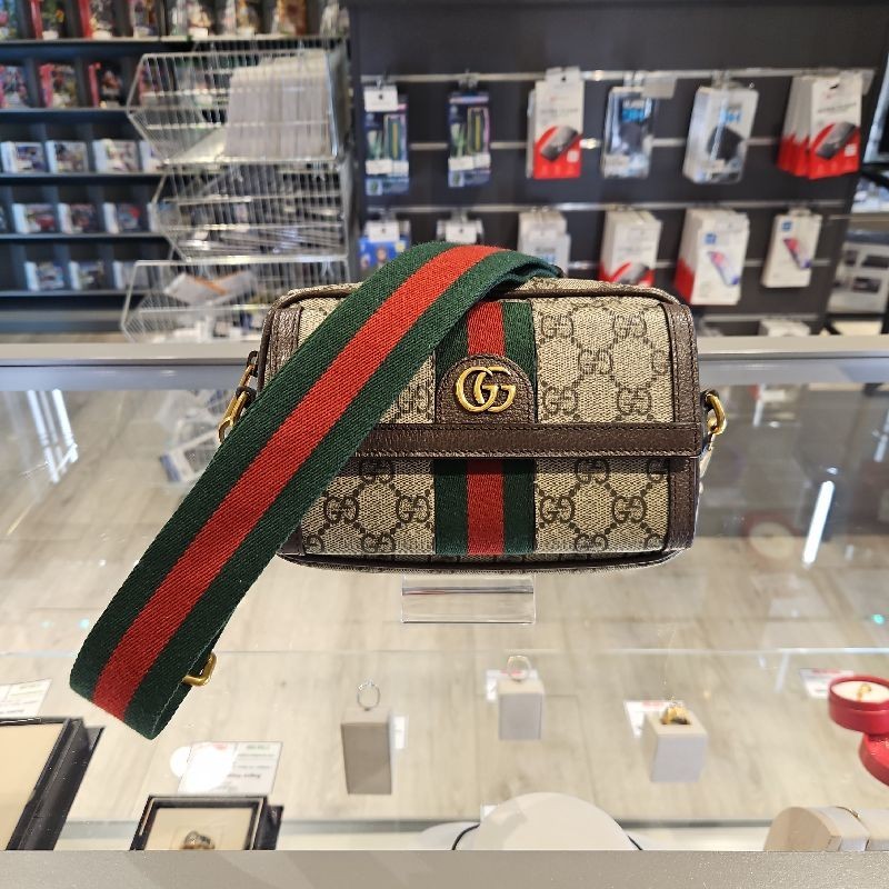 GUCCI SACOCHE OPHIDIA  MINI GG SUPREME 746308 FACTURE 02.26