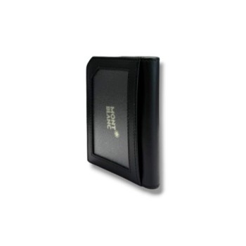 MONTBLANC - URBAN RACING SPIRIT BUSINESS CARD HOLDER 4CC WITH VIEW - CARD HOLDERS - BLACK
