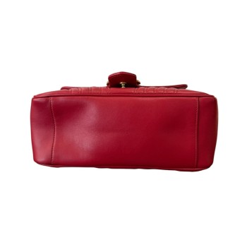 SAC GUCCI MARMONT FLAP ROUGE EN CUIR FULLSET