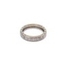 BAGUE CHOPARD ICE CUBE OR BLANC 18CT 6.97G T61