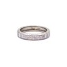 BAGUE CHOPARD ICE CUBE OR BLANC 18CT 6.97G T61
