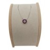 PENDENTIF OR 18CT DIAMANT + CHAINE ARGENT 3GR 42CM