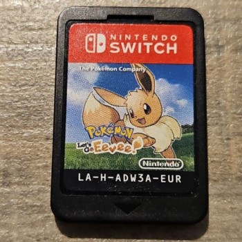 JEU SWITCH POKEMON LETS GO EVOLI (JEU SEUL)