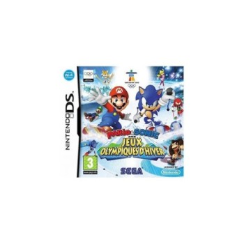 MARIO ET SONIC AUX JEUX OLYMPIQUES D'HIVER - DS