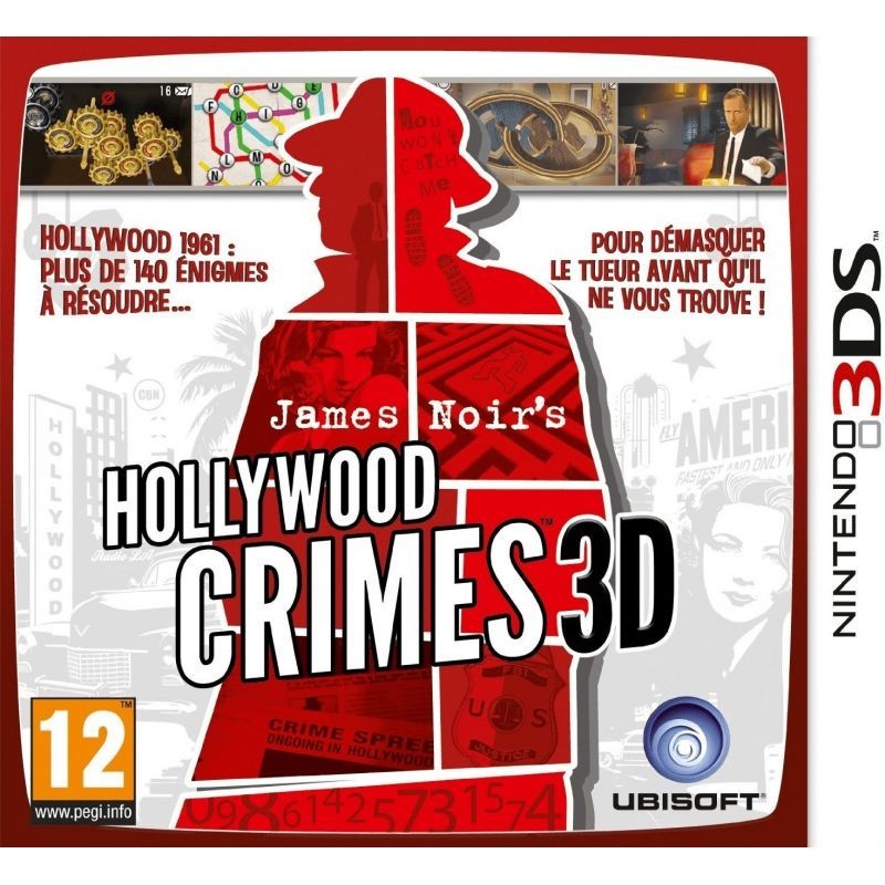 James Noir's Hollywood Crimes 3D (3DS)