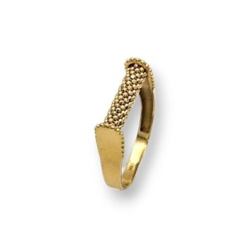 BAGUE OR 18CT 3.21GRS T57