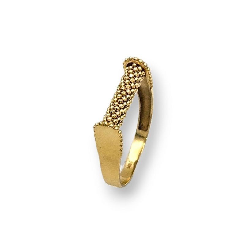 BAGUE OR 18CT 3.21GRS T57