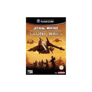 JEU GAMECUBE Star Wars - the Clone Wars + NOTICE