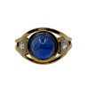 BAGUE SAPHIR CABOCHON OR18CT 9.10 GRS