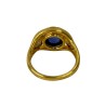 BAGUE SAPHIR CABOCHON OR18CT 9.10 GRS