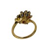 BAGUE OR JAUNE 18CT 5.28 GRS DIAMANT RUBIS SAPHIR