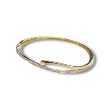 BRACELET OR JAUNE 18CT 8.86GRS BRLLNTS