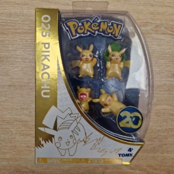 POKÉMON 20TH ANNIVERSARY LIMITED EDITION 025 GOLD PIKACHU