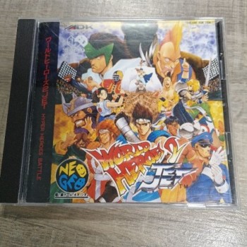 WORLD HEROES 2 JET NEO GEO  CD JAP