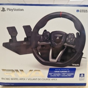 VOLANT DE COURSE HORI APEX PS5/PS4