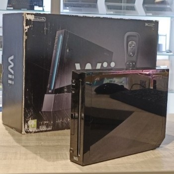-CONSOLE WII NOIRE EN BOITE