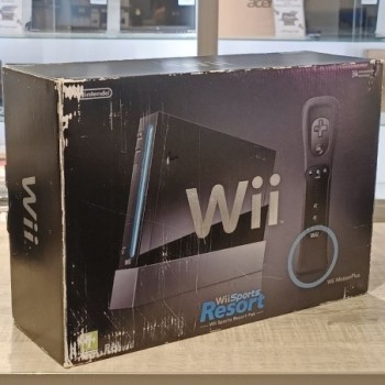 -CONSOLE WII NOIRE EN BOITE