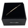 BRACELET DANIEL DE GUY OR JAUNE 18CT LIGNE DE DIAMANTS - 2.27GR - 19 CM