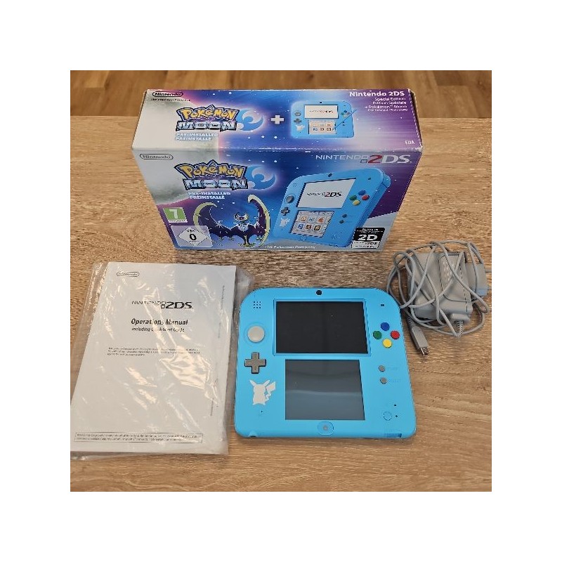 NINTENDO 2DS EDITION POKEMON  LUNE (SANS JEU)
