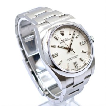 ROLEX OYSTER PERPETUAL 36 WHITE DIAL 116000